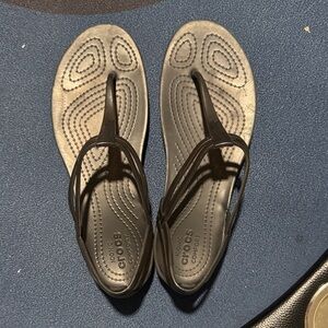 CROCS Isabella T-Strap Sandals